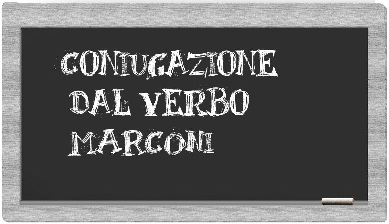 ¿Marconi en sílabas?