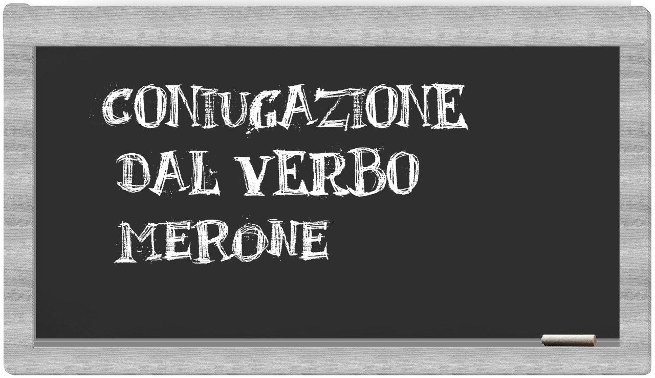 ¿Merone en sílabas?