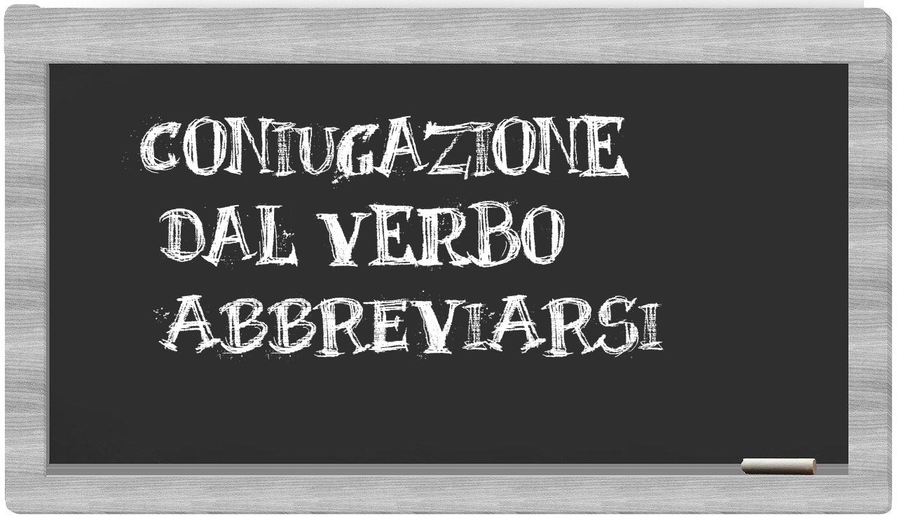 ¿abbreviarsi en sílabas?