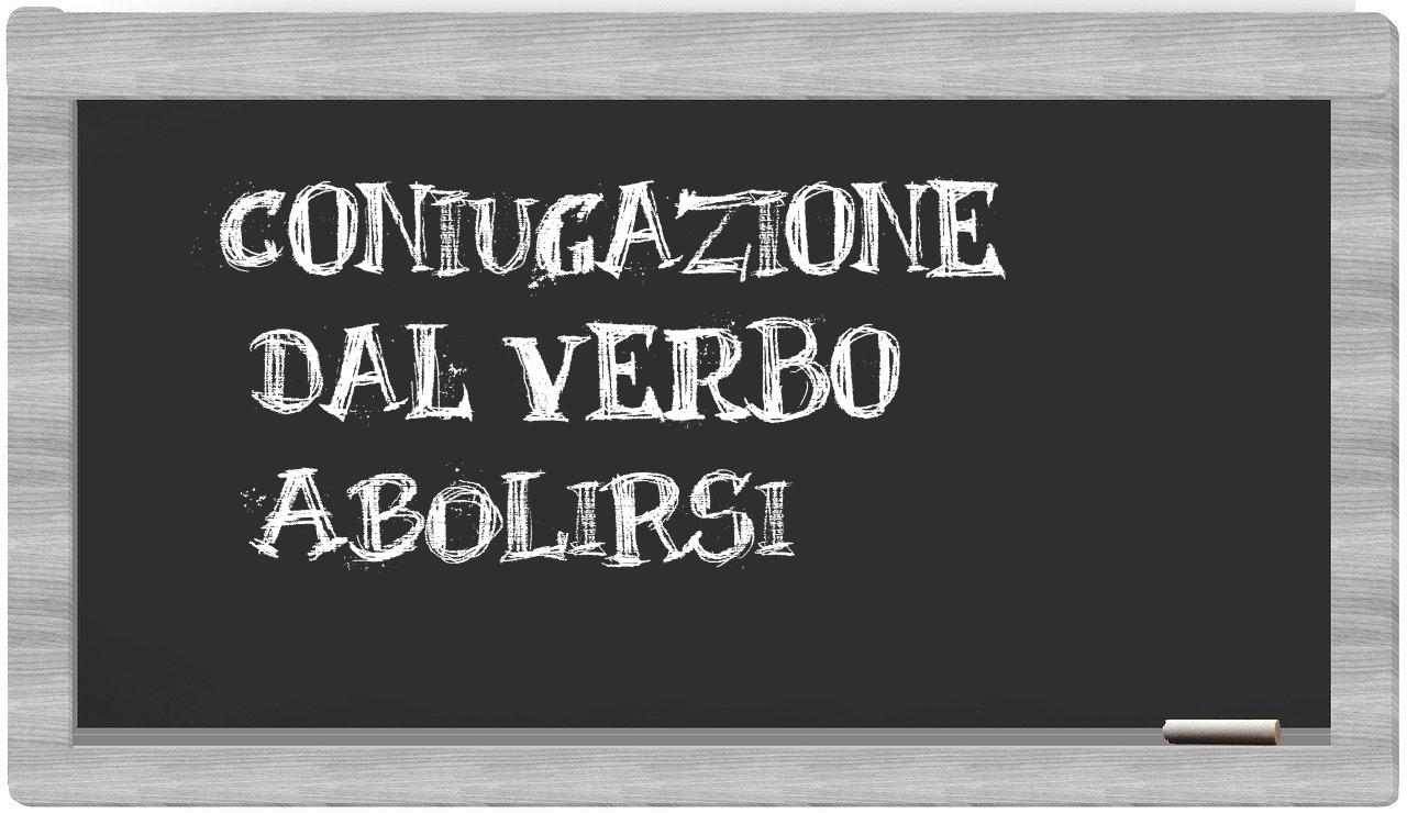 ¿abolirsi en sílabas?