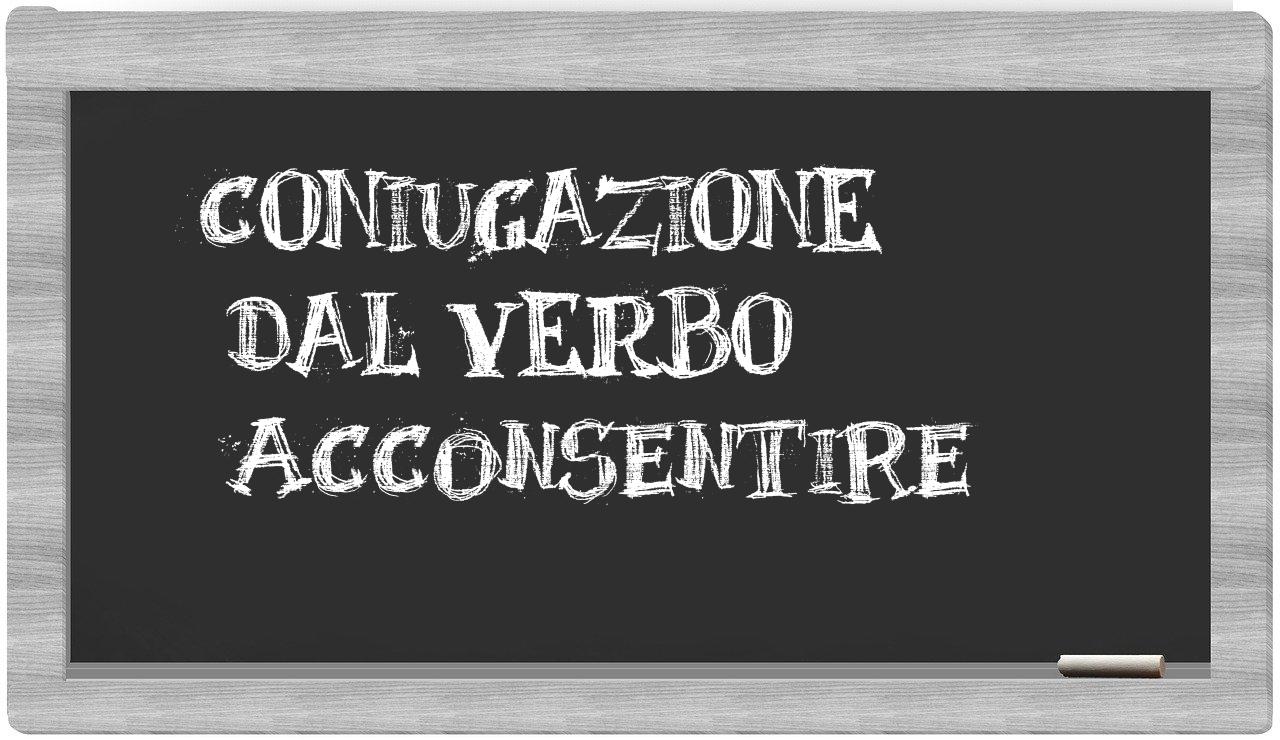 ¿acconsentire en sílabas?