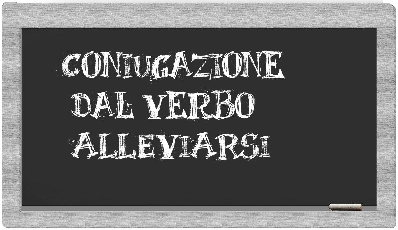 ¿alleviarsi en sílabas?