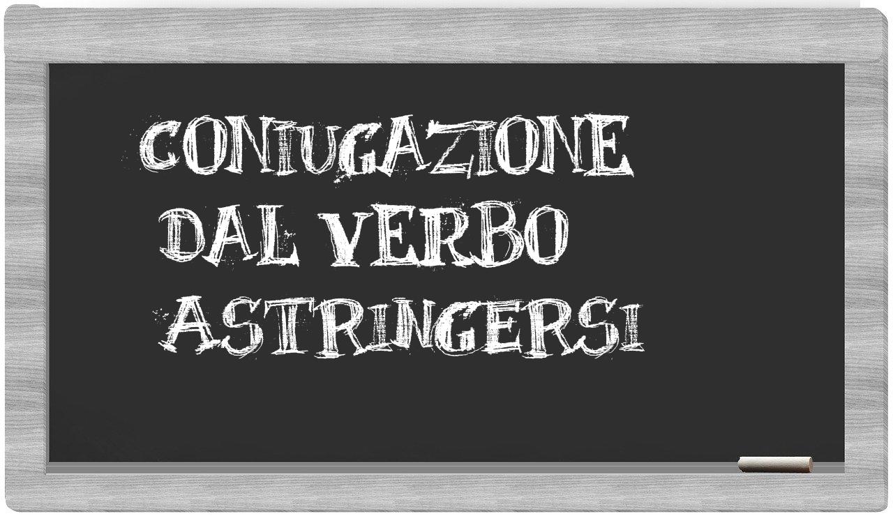 ¿astringersi en sílabas?