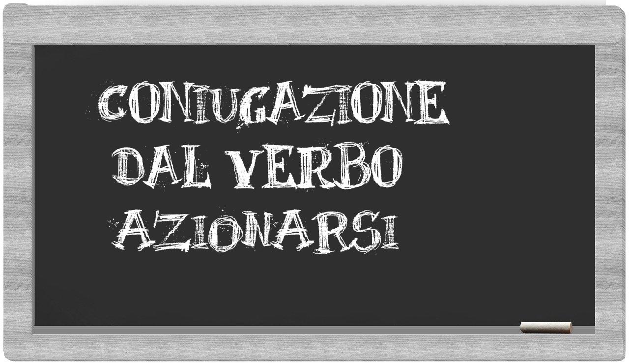 ¿azionarsi en sílabas?