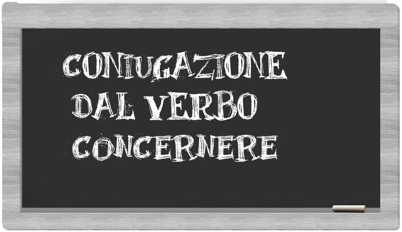 ¿concernere en sílabas?