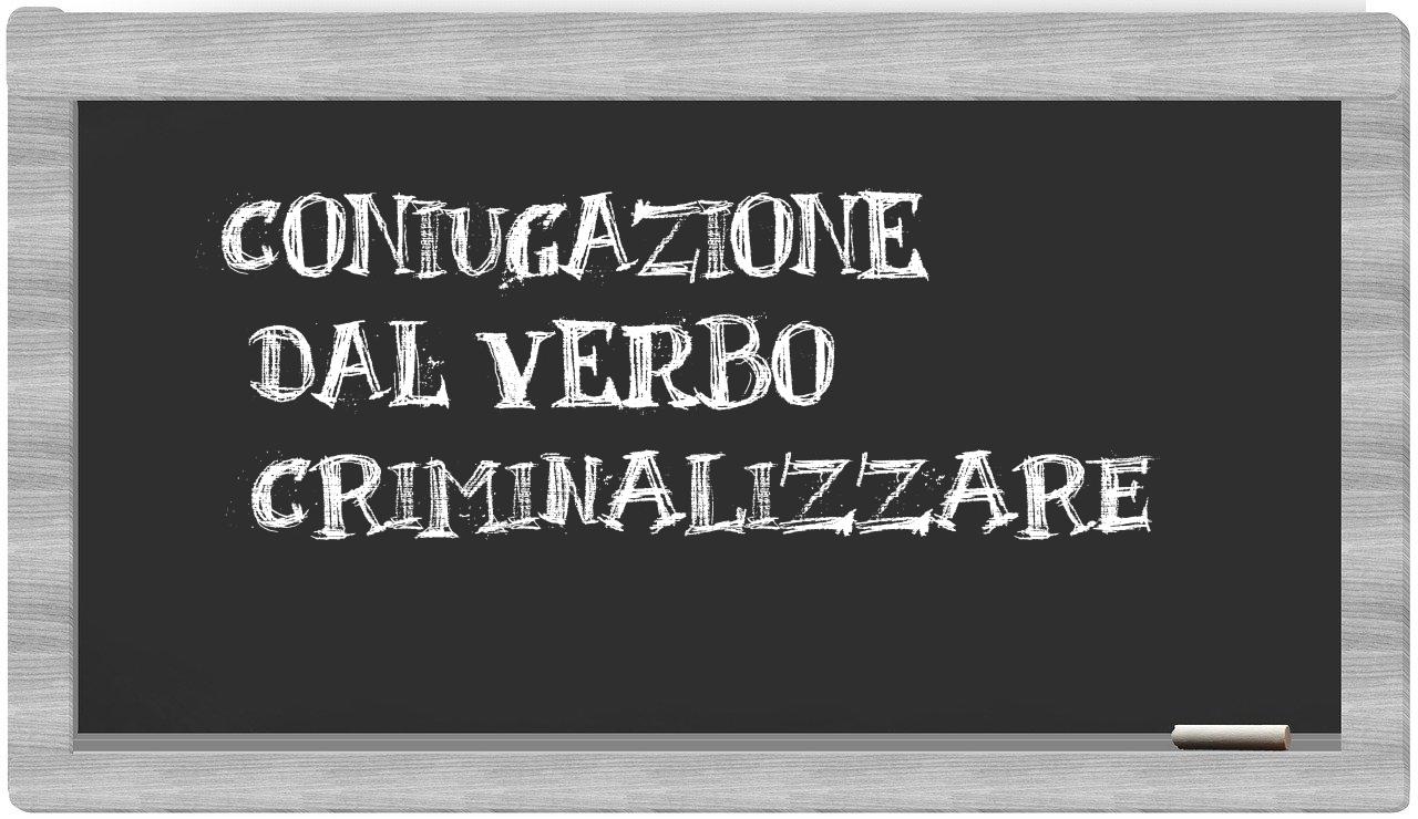 ¿criminalizzare en sílabas?