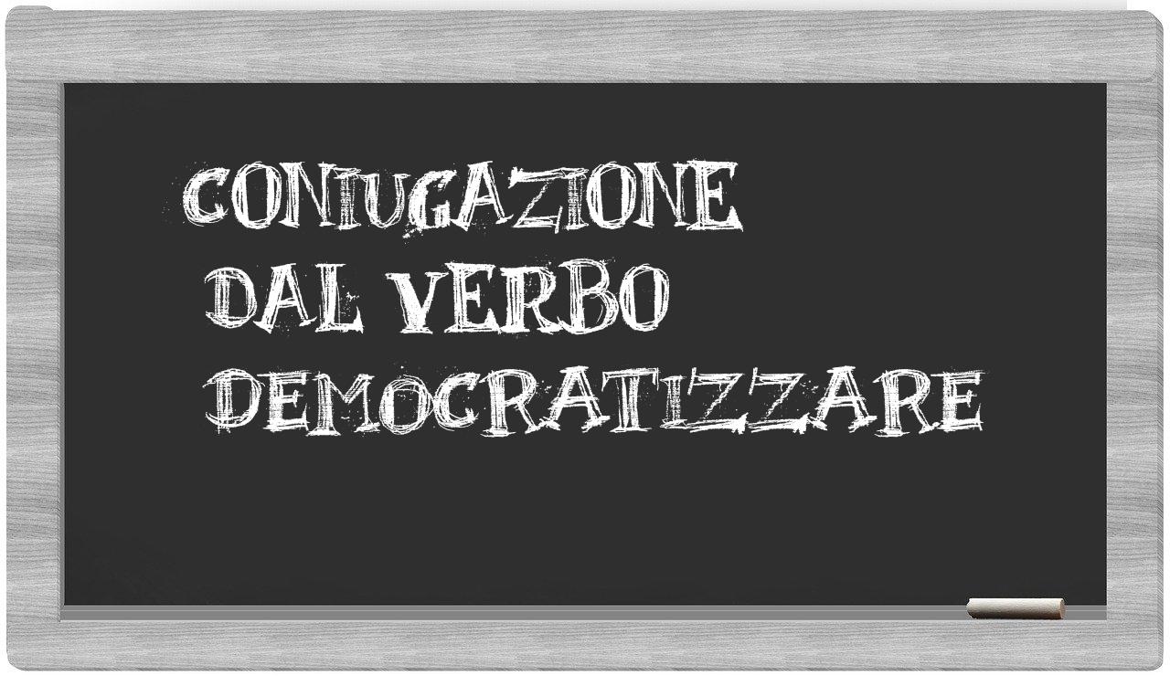 ¿democratizzare en sílabas?