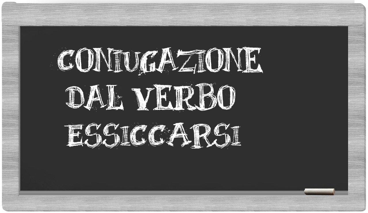 ¿essiccarsi en sílabas?