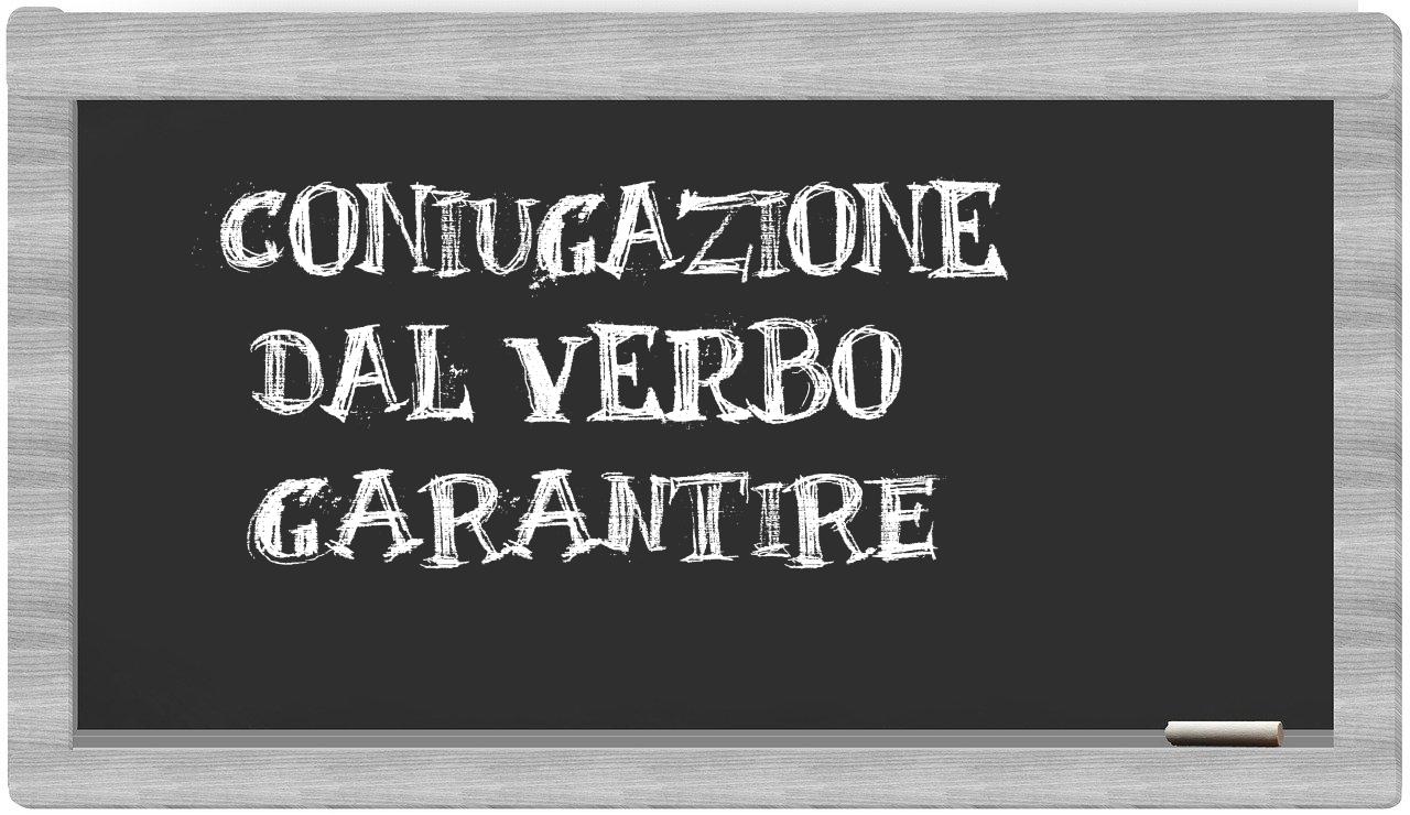 ¿garantire en sílabas?