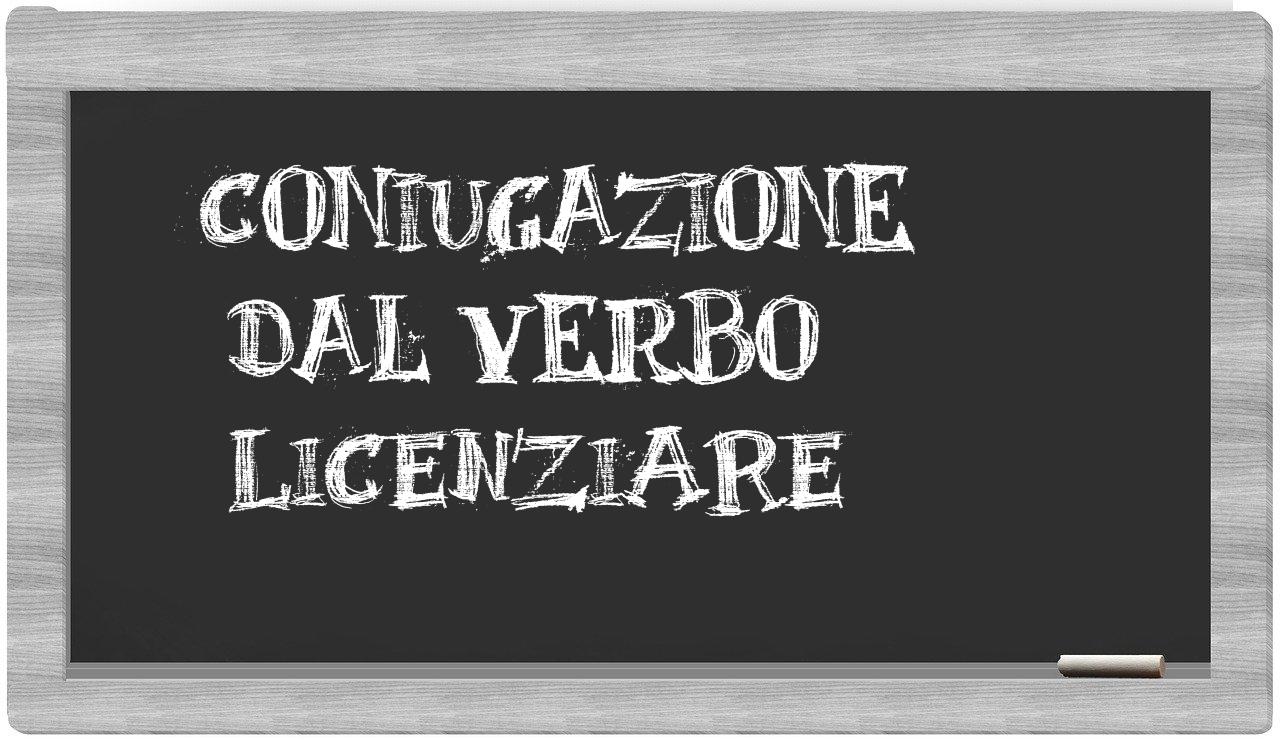 ¿licenziare en sílabas?