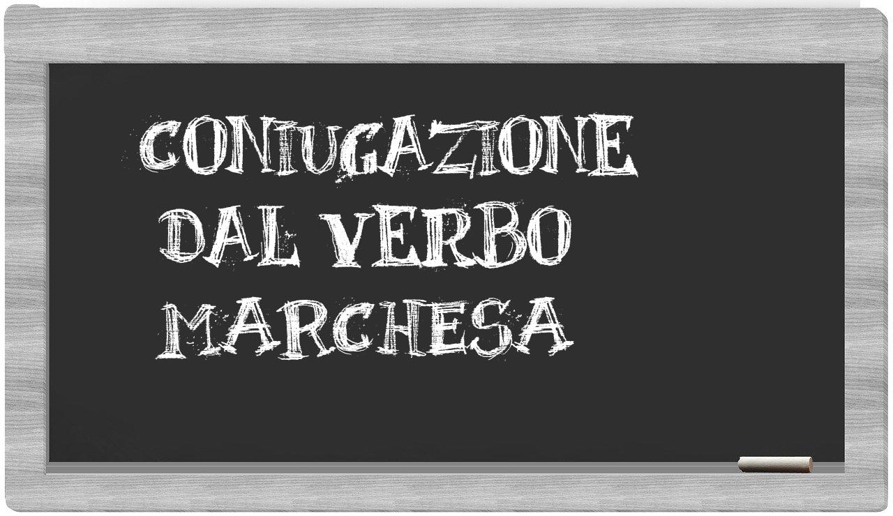 ¿marchesa en sílabas?