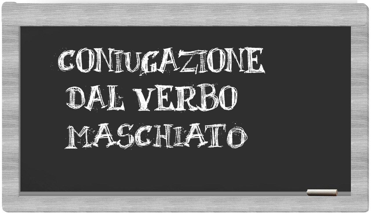 ¿maschiato en sílabas?