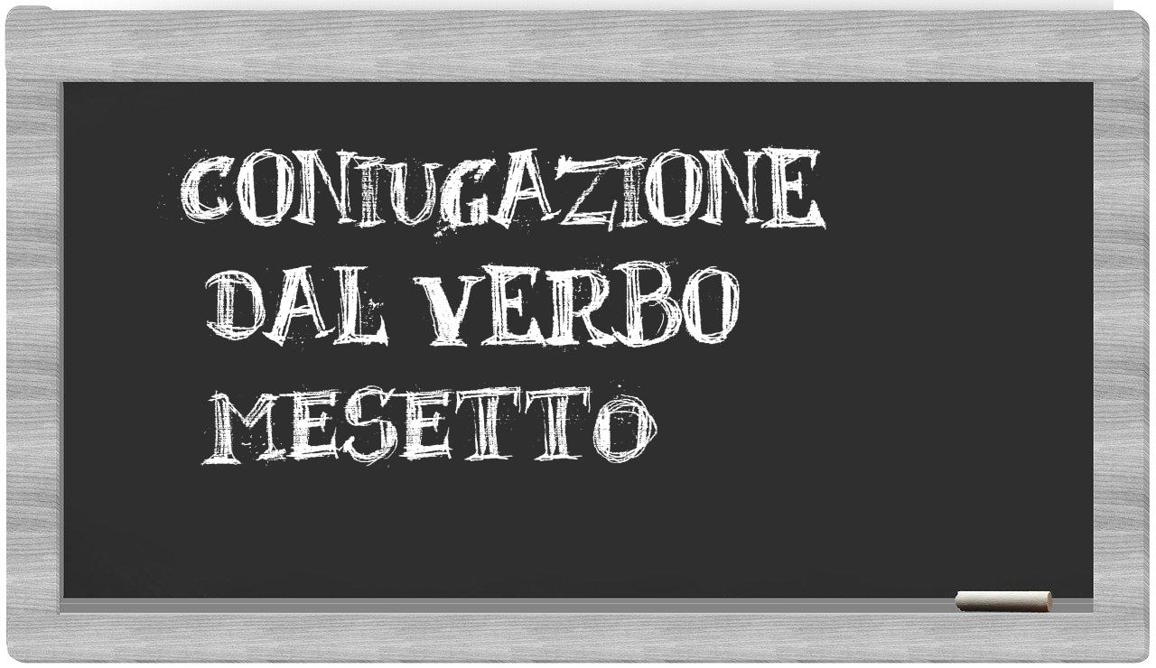 ¿mesetto en sílabas?