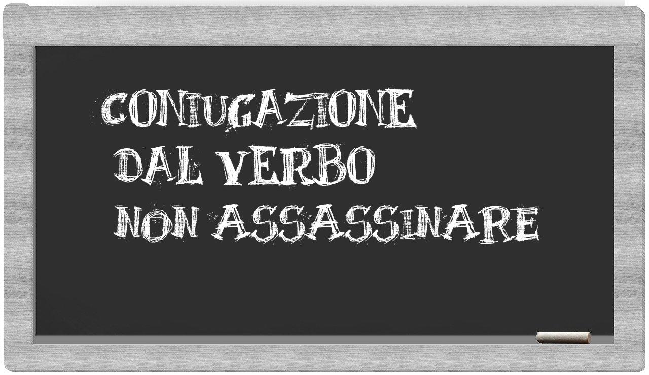 ¿non assassinare en sílabas?