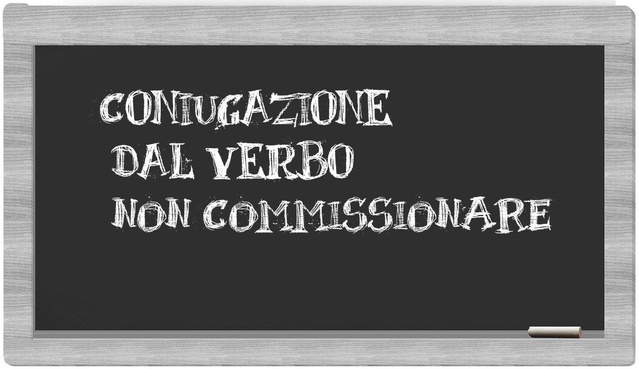 ¿non commissionare en sílabas?