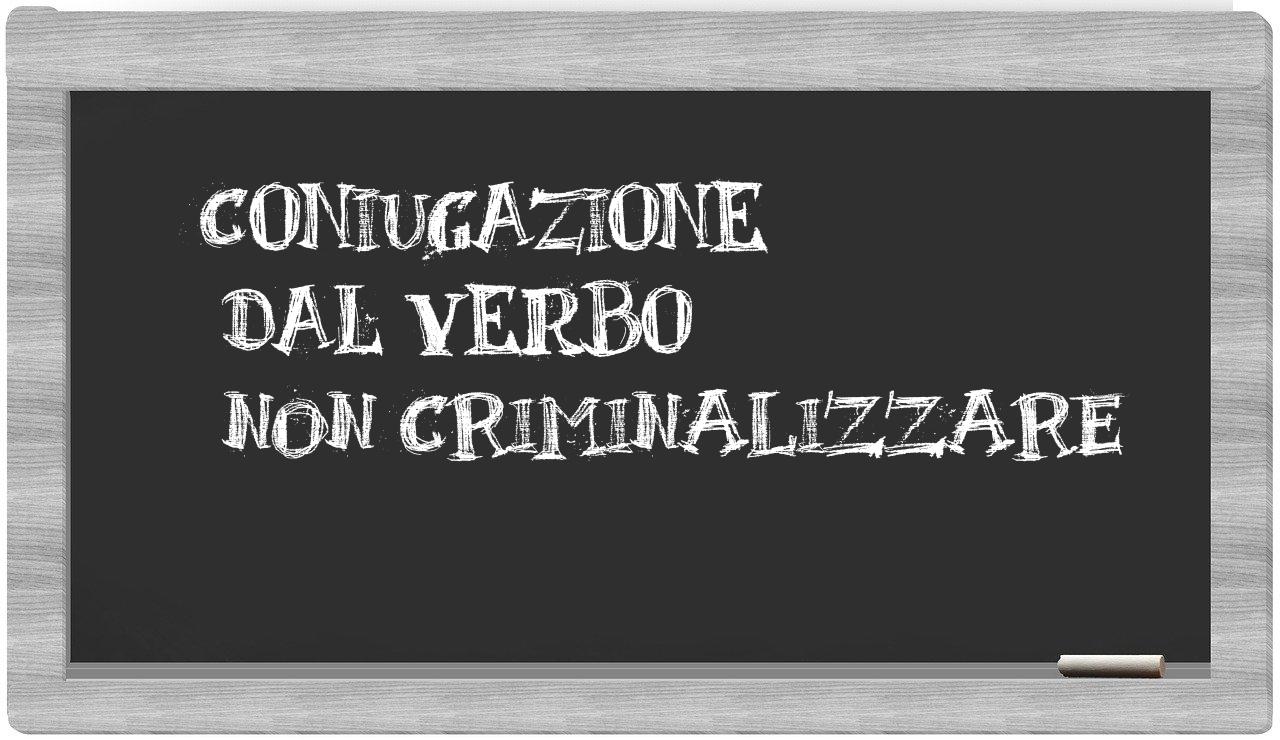 ¿non criminalizzare en sílabas?