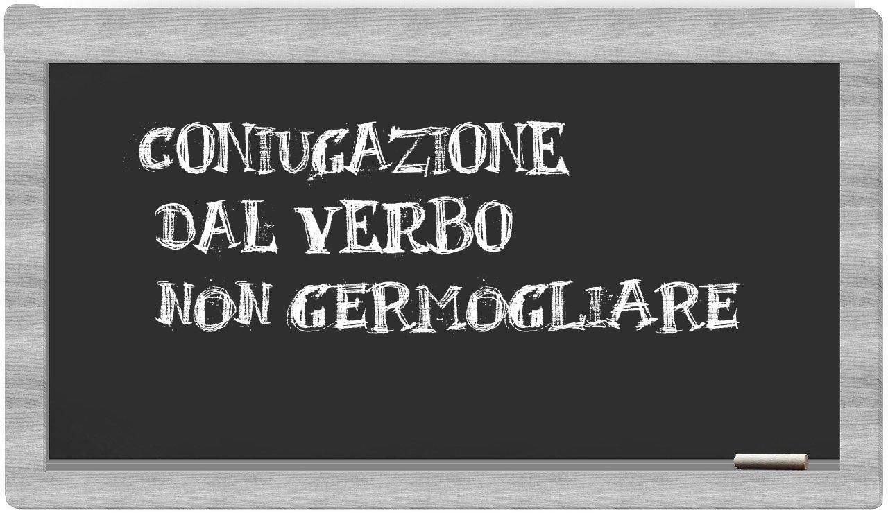 ¿non germogliare en sílabas?