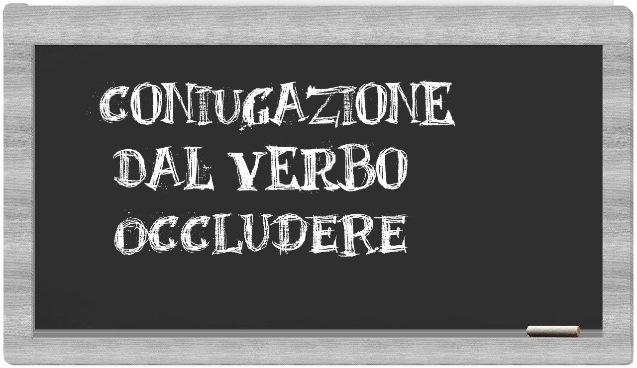 ¿occludere en sílabas?