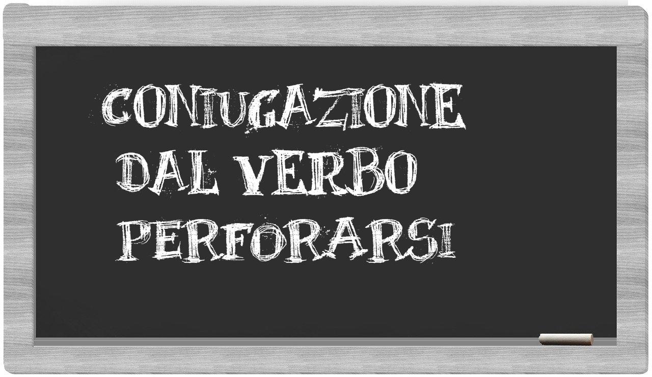 ¿perforarsi en sílabas?