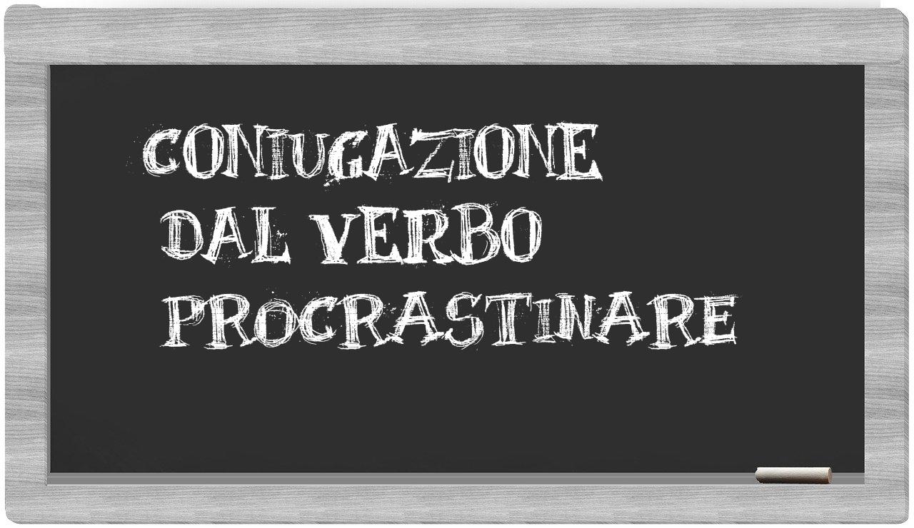 ¿procrastinare en sílabas?