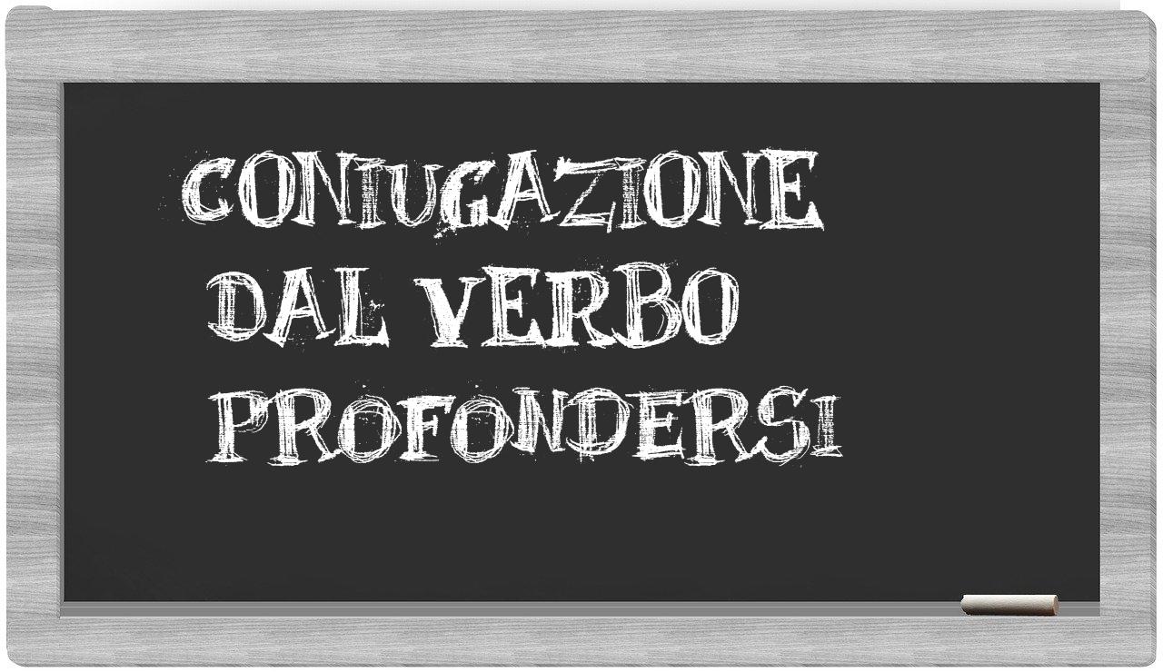 ¿profondersi en sílabas?