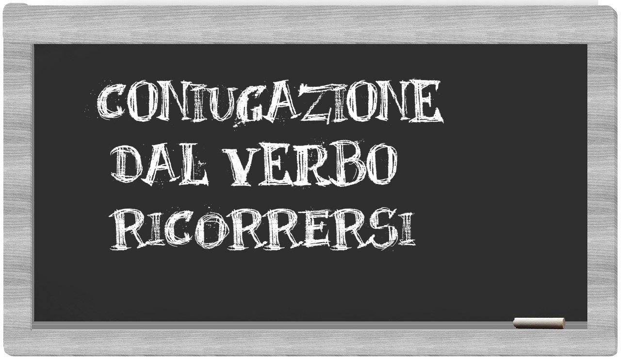 ¿ricorrersi en sílabas?