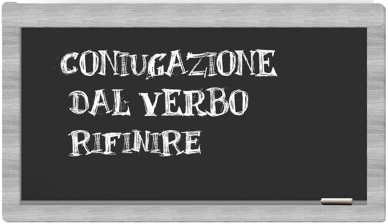 ¿rifinire en sílabas?