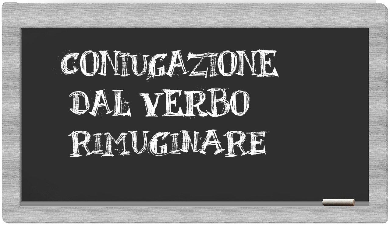 ¿rimuginare en sílabas?