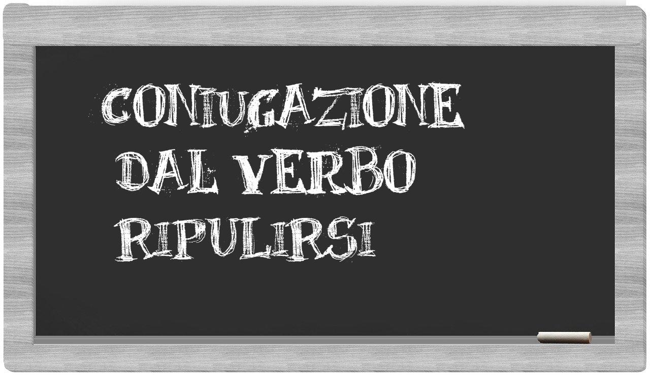 ¿ripulirsi en sílabas?