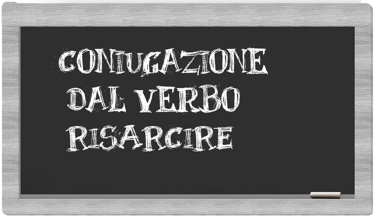 ¿risarcire en sílabas?