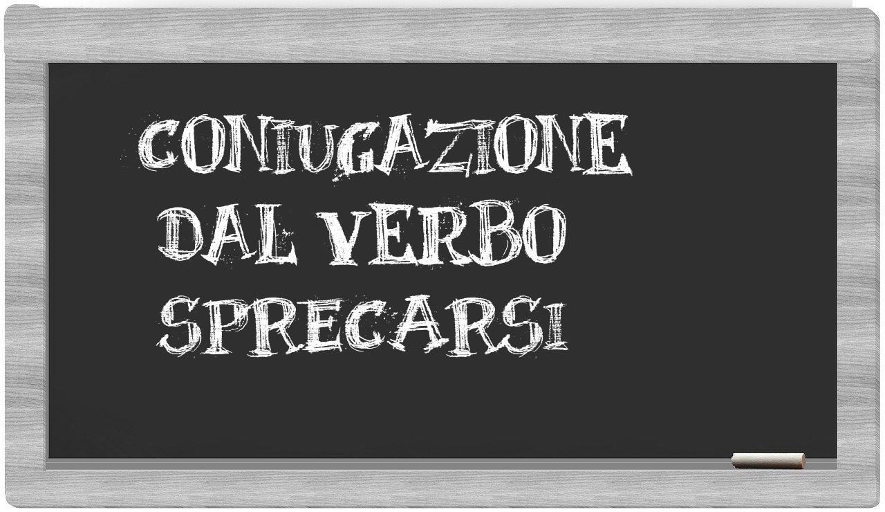 ¿sprecarsi en sílabas?