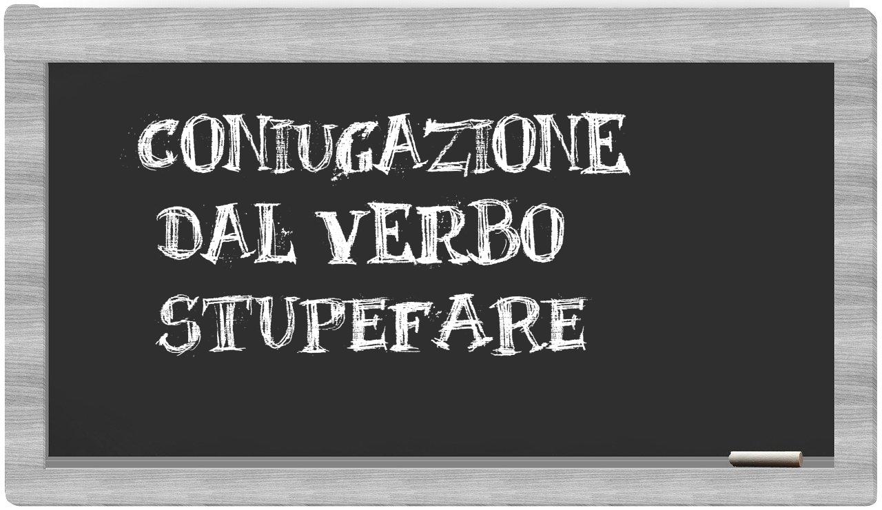 ¿stupefare en sílabas?