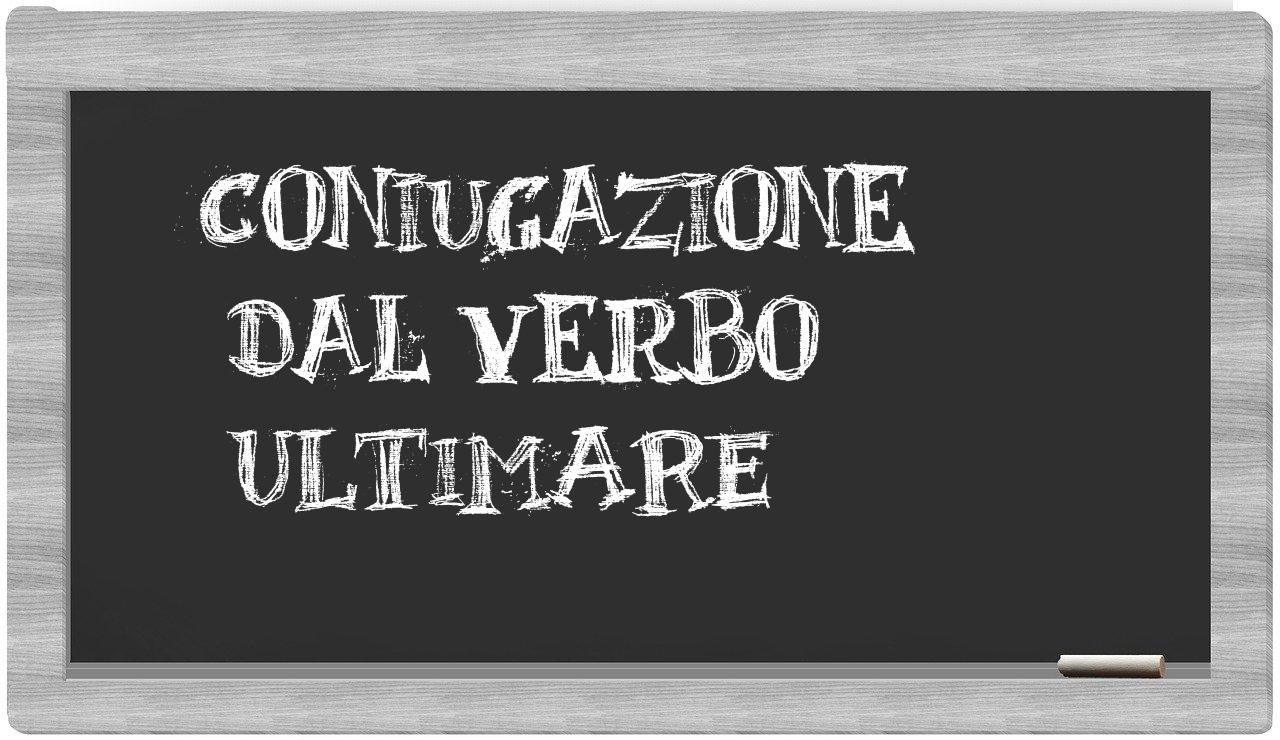 ¿ultimare en sílabas?